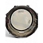Used Ludwig 14in Black Beauty Hammered Snare  Hammered Nickel Over Brass Drum