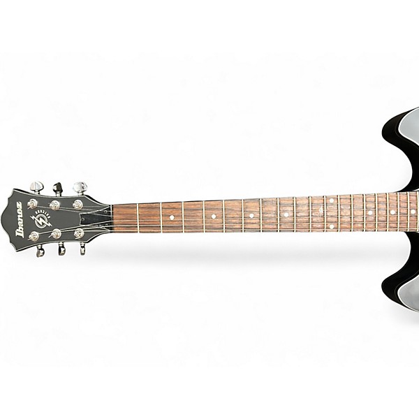 Used Ibanez AS73 Satin Black Hollow Body Electric Guitar