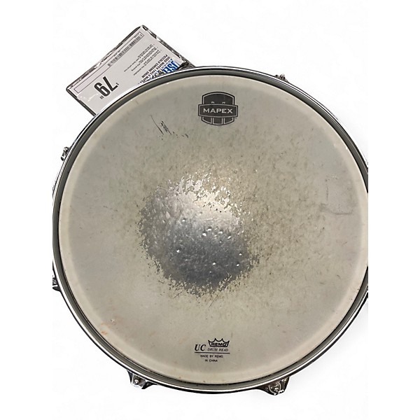 Used Mapex 14X3.5 Mapex MPX Steel Shell Piccolo Chrome Drum