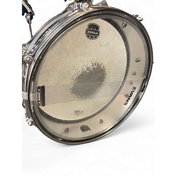 Used Mapex 14X3.5 Mapex MPX Steel Shell Piccolo Chrome Drum