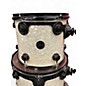 Used 1999 DW 3 Piece Black Badge 3 Piece Drum Kit Ultra White Marine Pearl Drum Kit