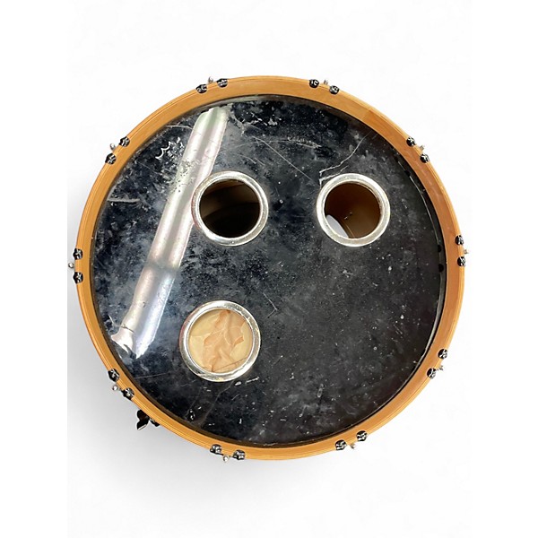 Used 1999 DW 3 Piece Black Badge 3 Piece Drum Kit Ultra White Marine Pearl Drum Kit