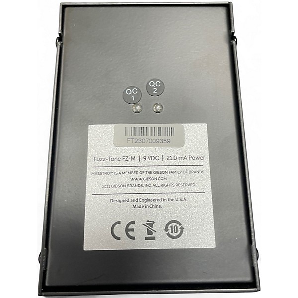 Used Maestro FUZZ-TONE FZM Effect Pedal