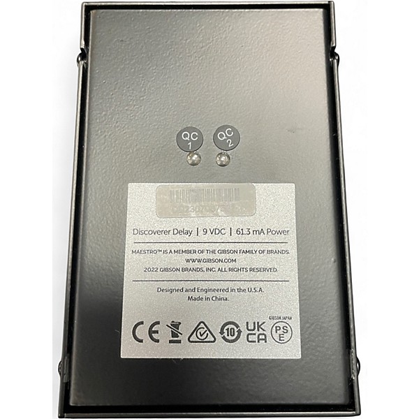 Used Maestro DISCOVERER DELAY Effect Pedal