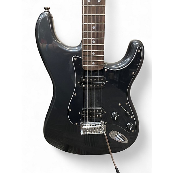 Used Squier Affinity Stratocaster Charcoal Frost Metallic Solid Body Electric Guitar