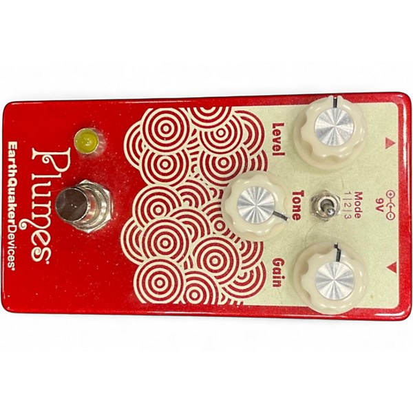 Used EarthQuaker Devices Plumes Small Signal Shredder Overdrive Effect Pedal