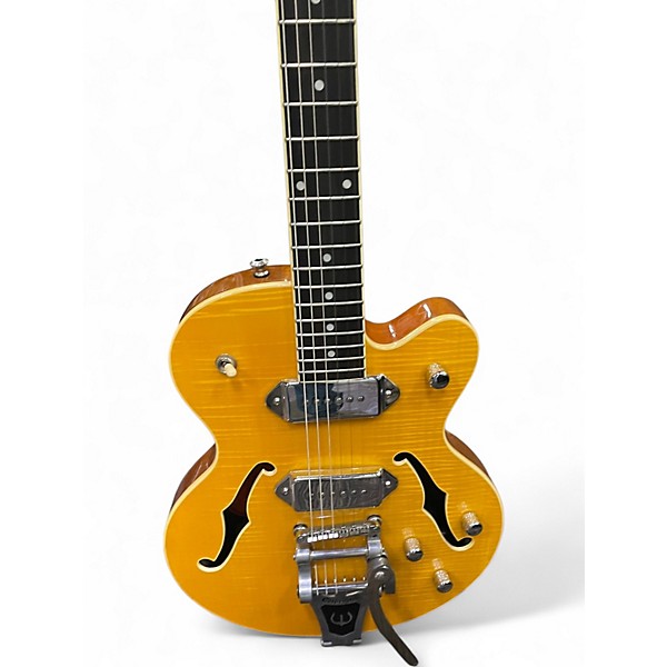 Used Epiphone Wildkat Natural Hollow Body Electric Guitar