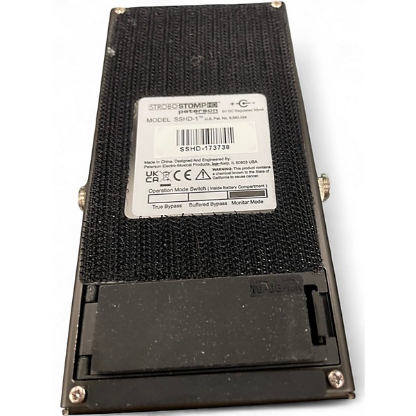 Used Peterson SSHD1 Tuner Pedal