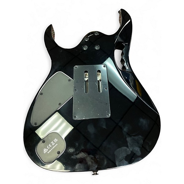 Used Ibanez JEM77P Steve Vai Signature BLUE FLORAL PATTERN Solid Body Electric Guitar