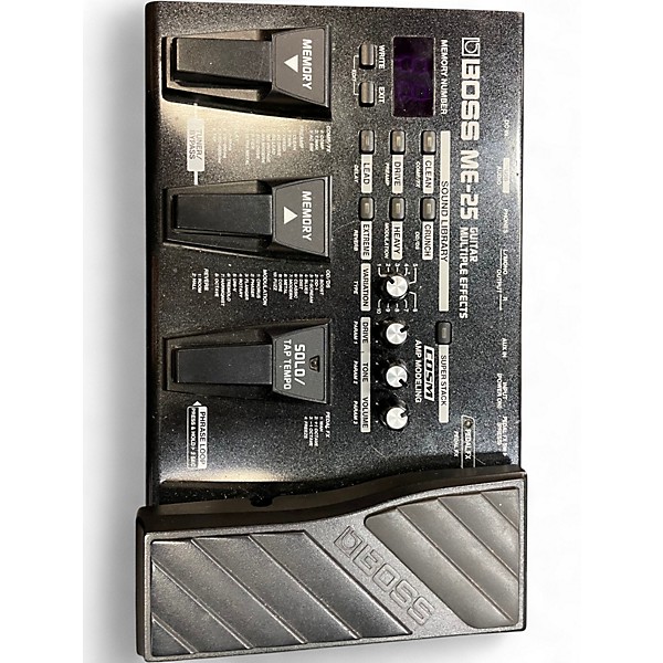 Used BOSS ME25 Guitar Multi Effect Processor