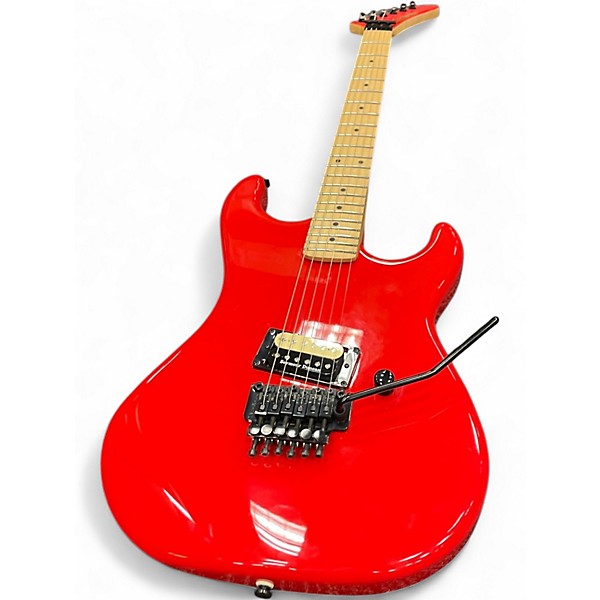 Used Kramer Beretta Red Solid Body Electric Guitar