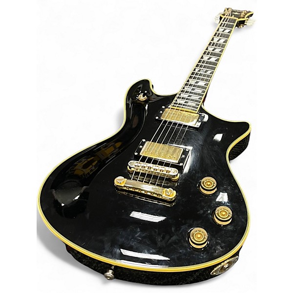 Used 2010 Schecter Guitar Research Tempest Custom Black Solid Body Electric Guitar