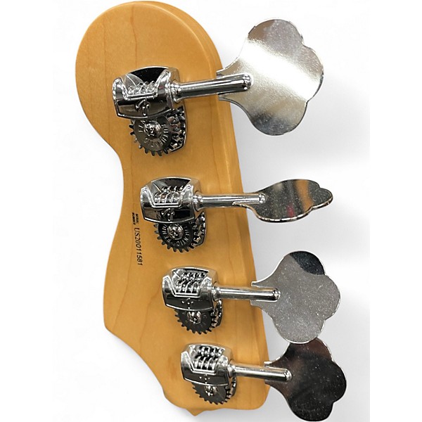 Used Fender American Professional Precision Bass Black Electric Bass Guitar