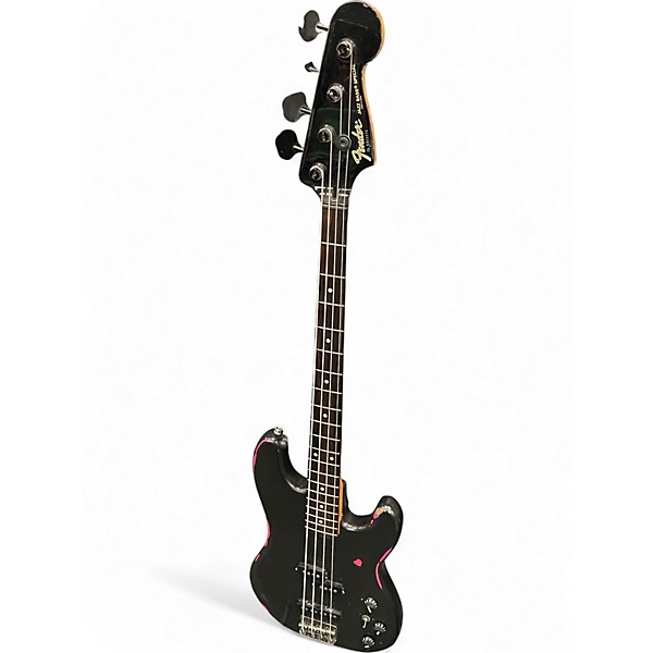 Used Fender JAZZ BASS SPECIAL BLACK REFIN Electric Bass Guitar