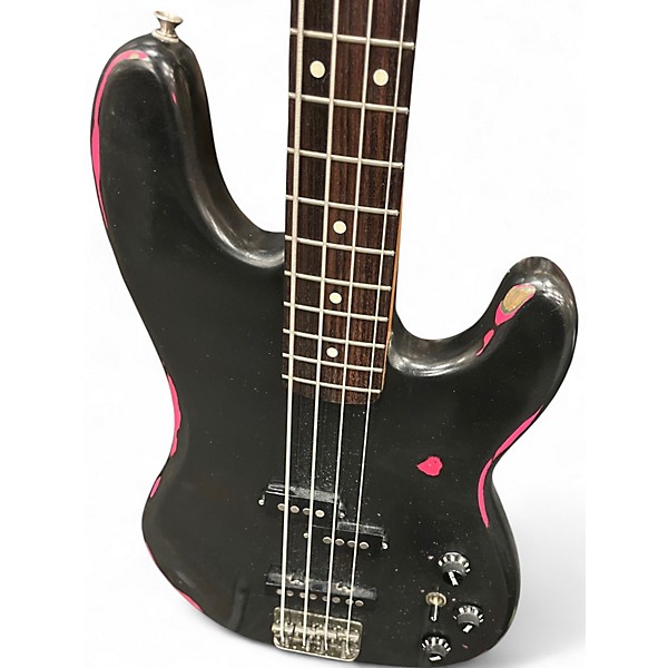 Used Fender JAZZ BASS SPECIAL BLACK REFIN Electric Bass Guitar