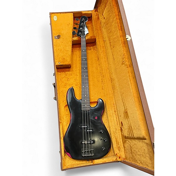 Used Fender JAZZ BASS SPECIAL BLACK REFIN Electric Bass Guitar