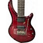 Used Sterling by Music Man MAJ 7 FLAME RED Solid Body Electric Guitar