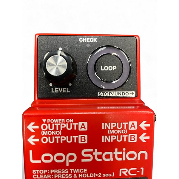 Used BOSS RC1 Loop Station Pedal