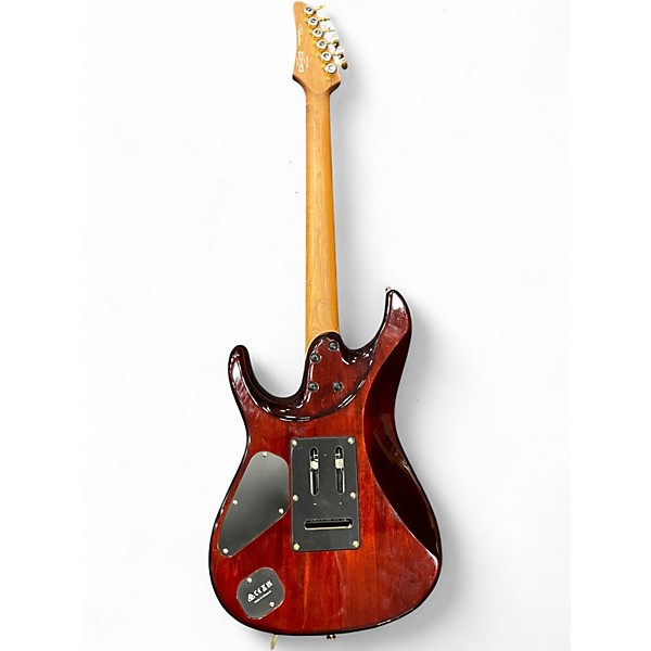 Used Ibanez AZ47P1QM Dragon Eye Burst Solid Body Electric Guitar