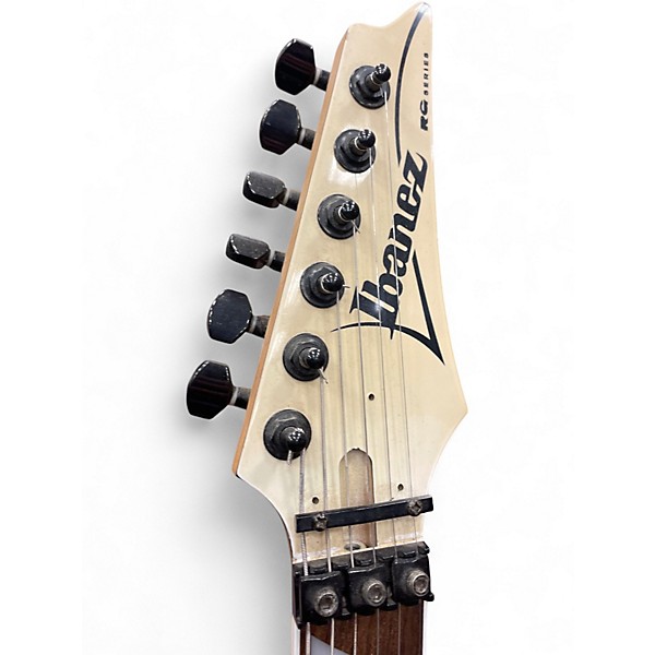 Used Ibanez RG350DX RG Series White Solid Body Electric Guitar