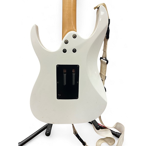Used Ibanez RG350DX RG Series White Solid Body Electric Guitar
