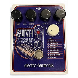 Used Electro-Harmonix SYNTH9 Synthesizer Effect Pedal