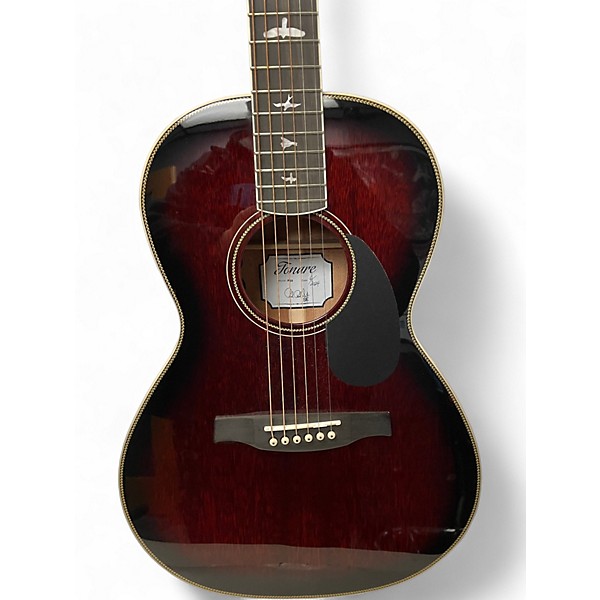 Used PRS Tonare SE P20 Trans Red Acoustic Electric Guitar