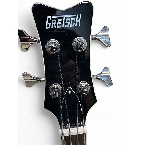 Used Gretsch Electromatic CVT Double-Cut Bass Guit VINTGE WHITE Electric Bass Guitar