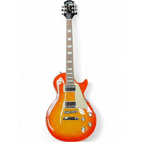 Used Epiphone Les Paul Standard Cherry Sunburst Solid Body Electric Guitar