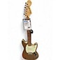 Used 2020 Fender Modern Player Mustang Gold Bullion Solid Body Electric Guitar thumbnail
