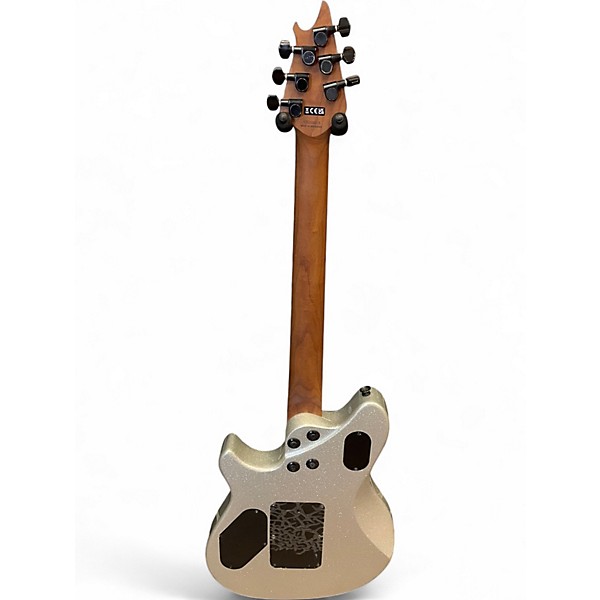 Used EVH Wolfgang Standard Silver Sparkle Solid Body Electric Guitar