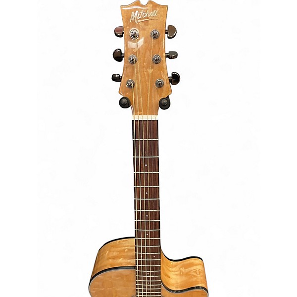 Used Mitchell MX430Q Natural Acoustic Electric Guitar