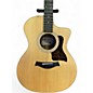 Used Taylor 214CE Natural Acoustic Electric Guitar