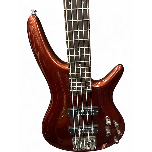 Used Ibanez SR305 5 String ROOT BEER METALLIC Electric Bass Guitar