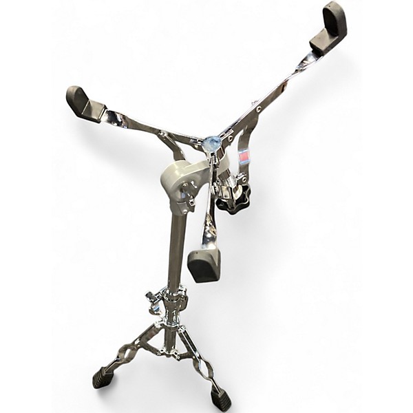 Used Alesis CHROME DOUBLE BRACED SNARE DRUM STAND Snare Stand