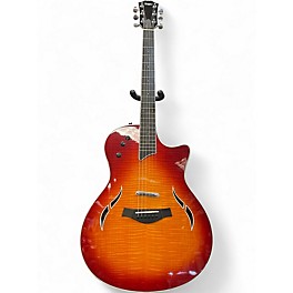 Used 2005 Taylor T5S1 Cherry Sunburst Acoustic Electric Guitar