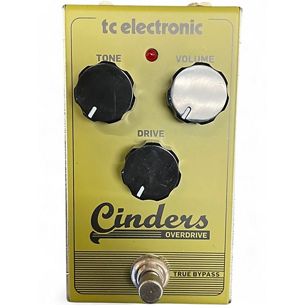 Used TC Electronic Cinders Overdrive Effect Pedal