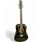 Used Samick SW 260-12B Black 12 String Acoustic Guitar thumbnail