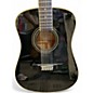 Used Samick SW 260-12B Black 12 String Acoustic Guitar
