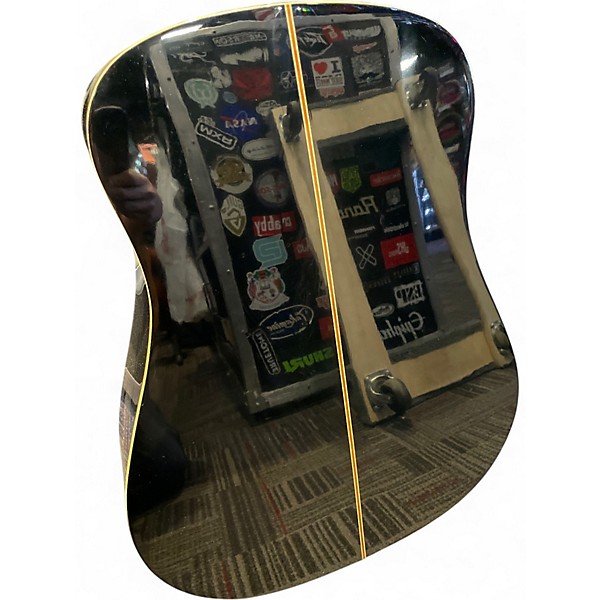 Used Samick SW 260-12B Black 12 String Acoustic Guitar