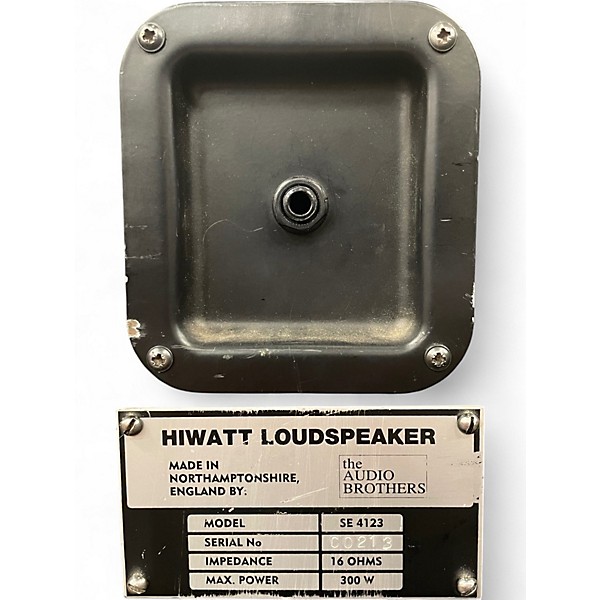 Used Hiwatt SE4123 4x12 Guitar Cabinet