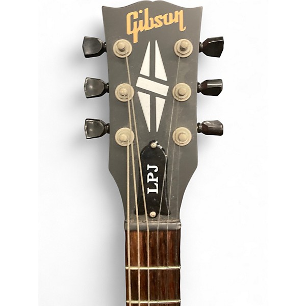 Used Gibson LPJ Cherry Solid Body Electric Guitar