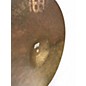 Used MEINL 18in Byzance Vintage Series Benny Greb Sand Thin Crash Cymbal