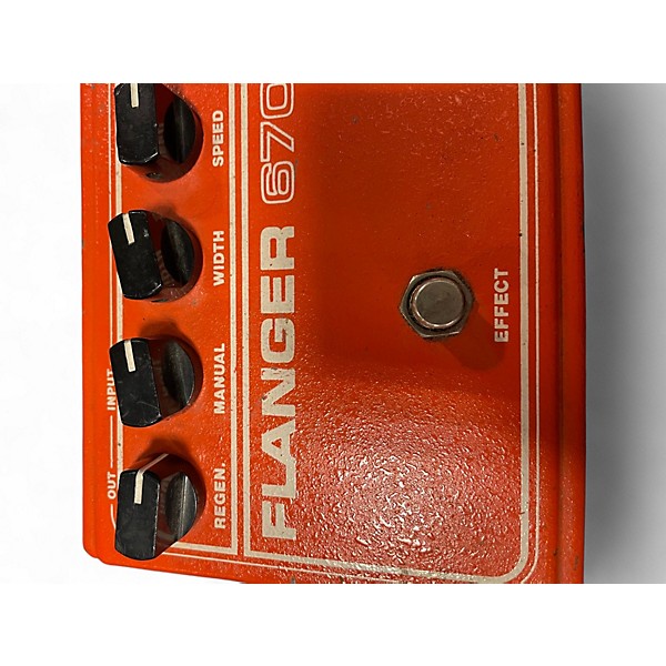 Used DOD FLANGER 670 Effect Pedal