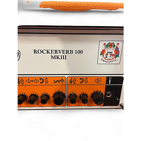 Used Orange Amplifiers Rockerverb 100H MKIII Tube Guitar Amp Head