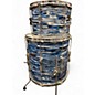 Used Ludwig 3 Piece Club Date BLUE OYSTER Drum Kit
