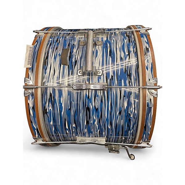 Used Ludwig 3 Piece Club Date BLUE OYSTER Drum Kit