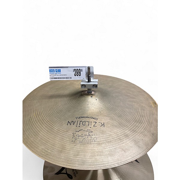 Used Zildjian 14in K Constantinople Hi Hat Pair Cymbal