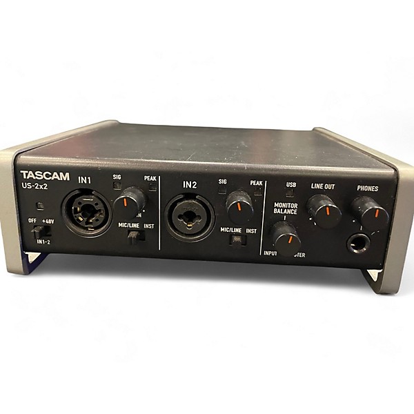 Used TASCAM US-2X2 Audio Interface