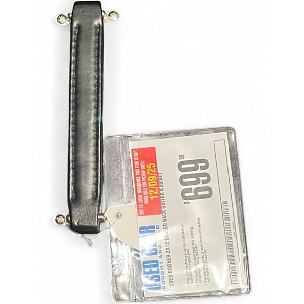 Used Bogner 2x12 Closed Back Guitar Cabinet